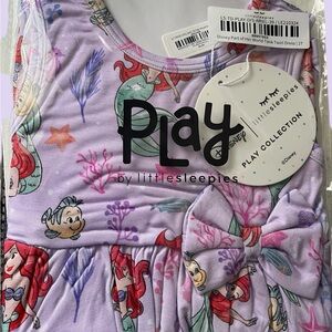 Little Sleepies Little Mermaid Part of Her World Twirl Dress 2t NIB